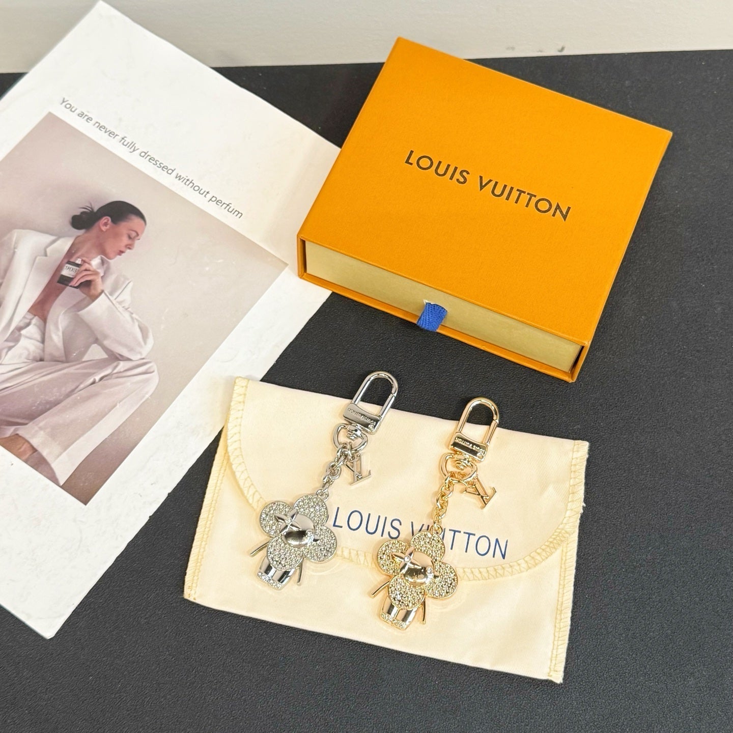 LV Sunflower Vivian Bag Keychain