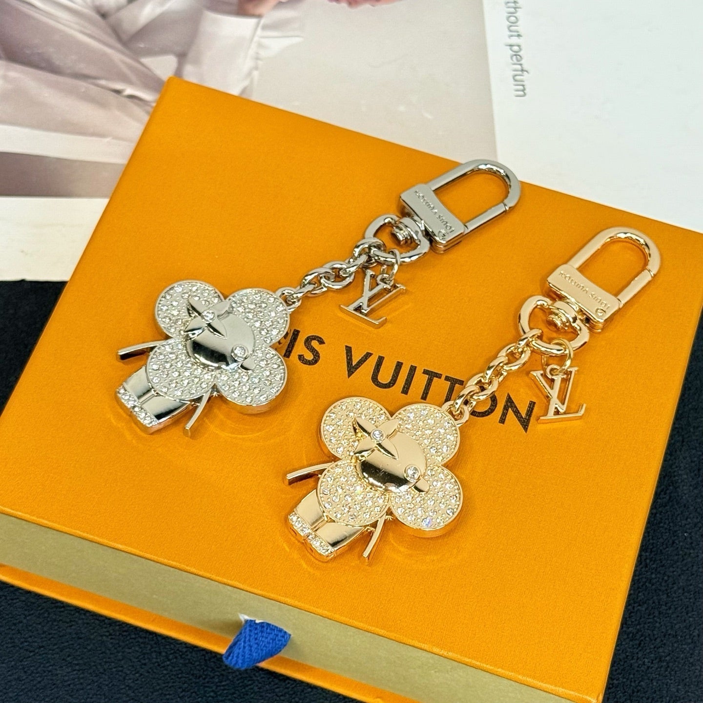 LV Sunflower Vivian Bag Keychain