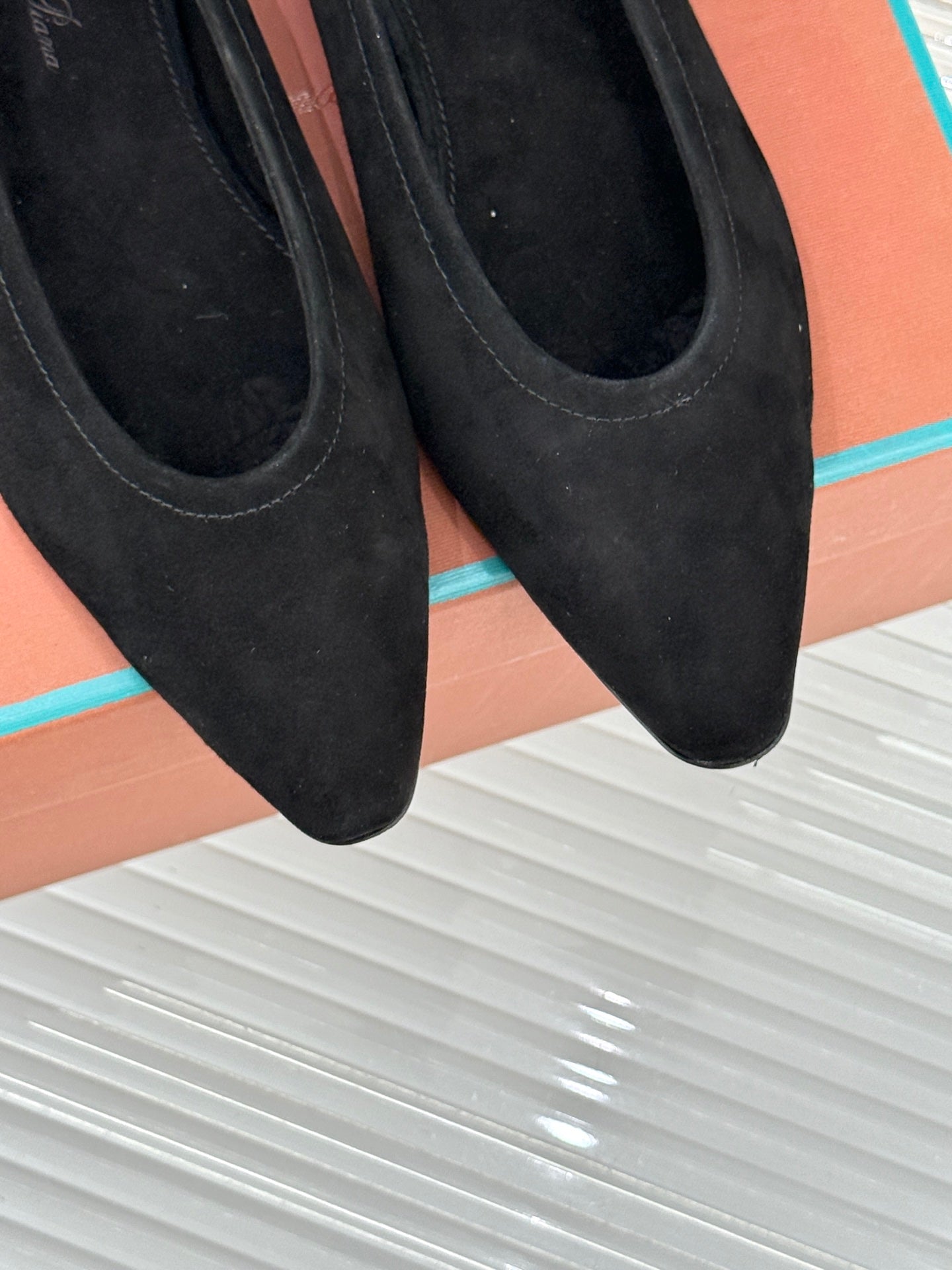 LP Primula Ballet Flat Black Suede 570689