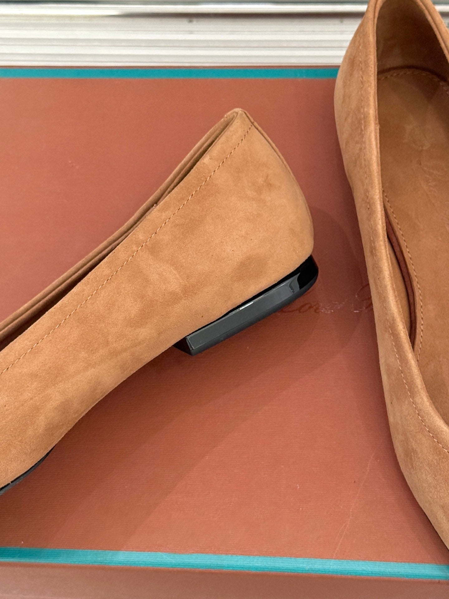 LP Primula Ballet Flat Brown Suede 570692