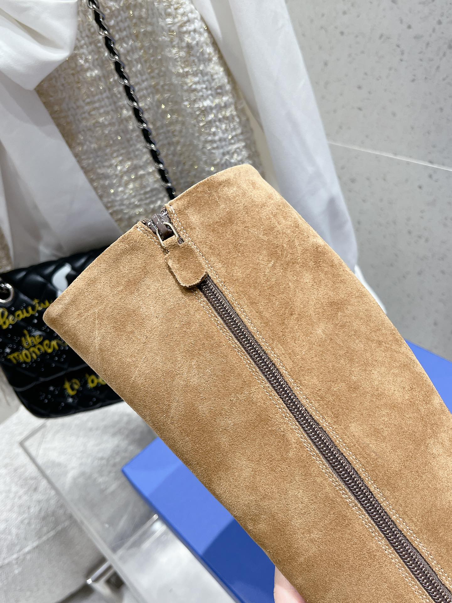 SW 5050 Ultralift Boot Brown Suede 554350