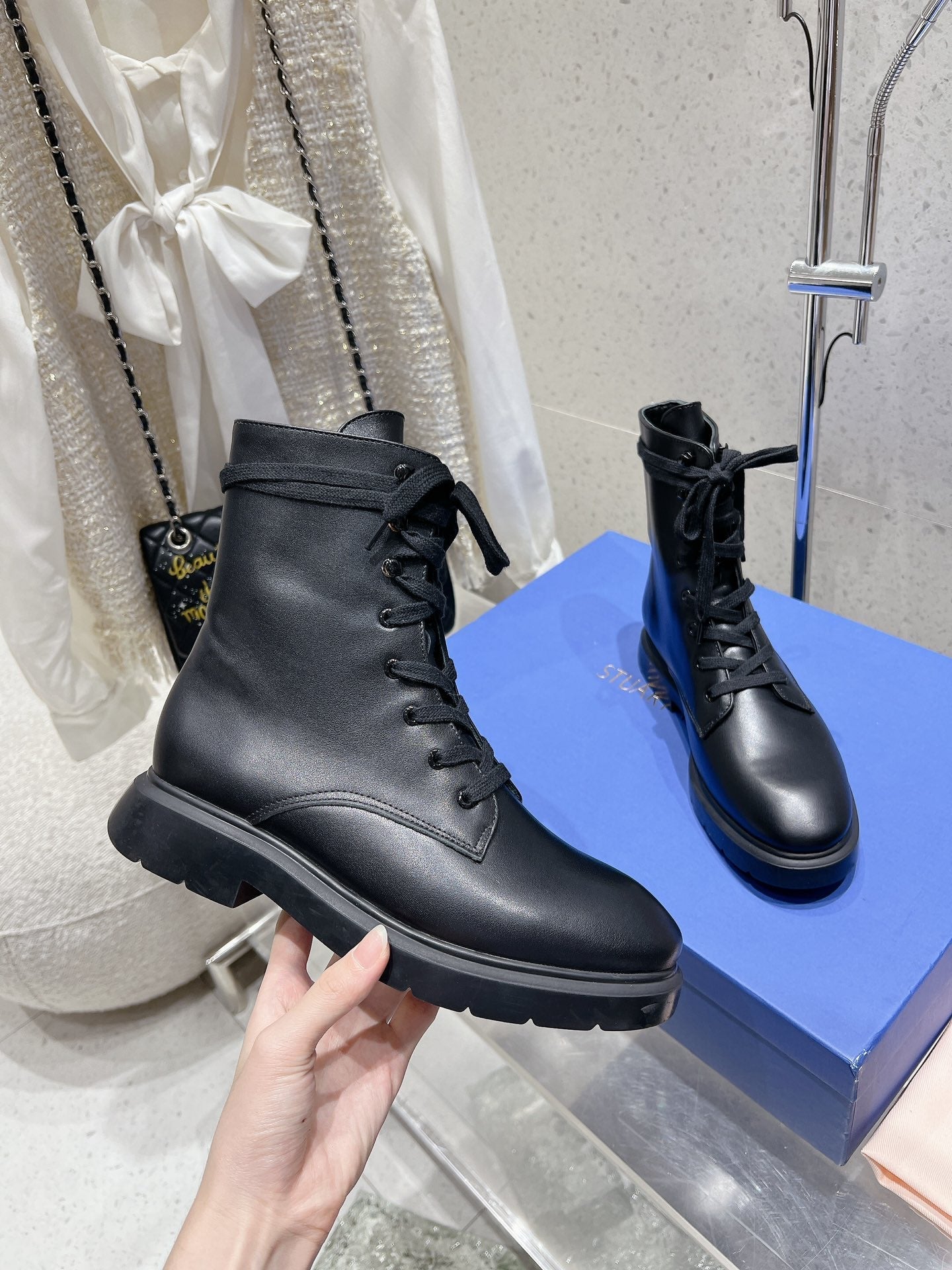 SW Mckenzee Boot Black Leather 554363