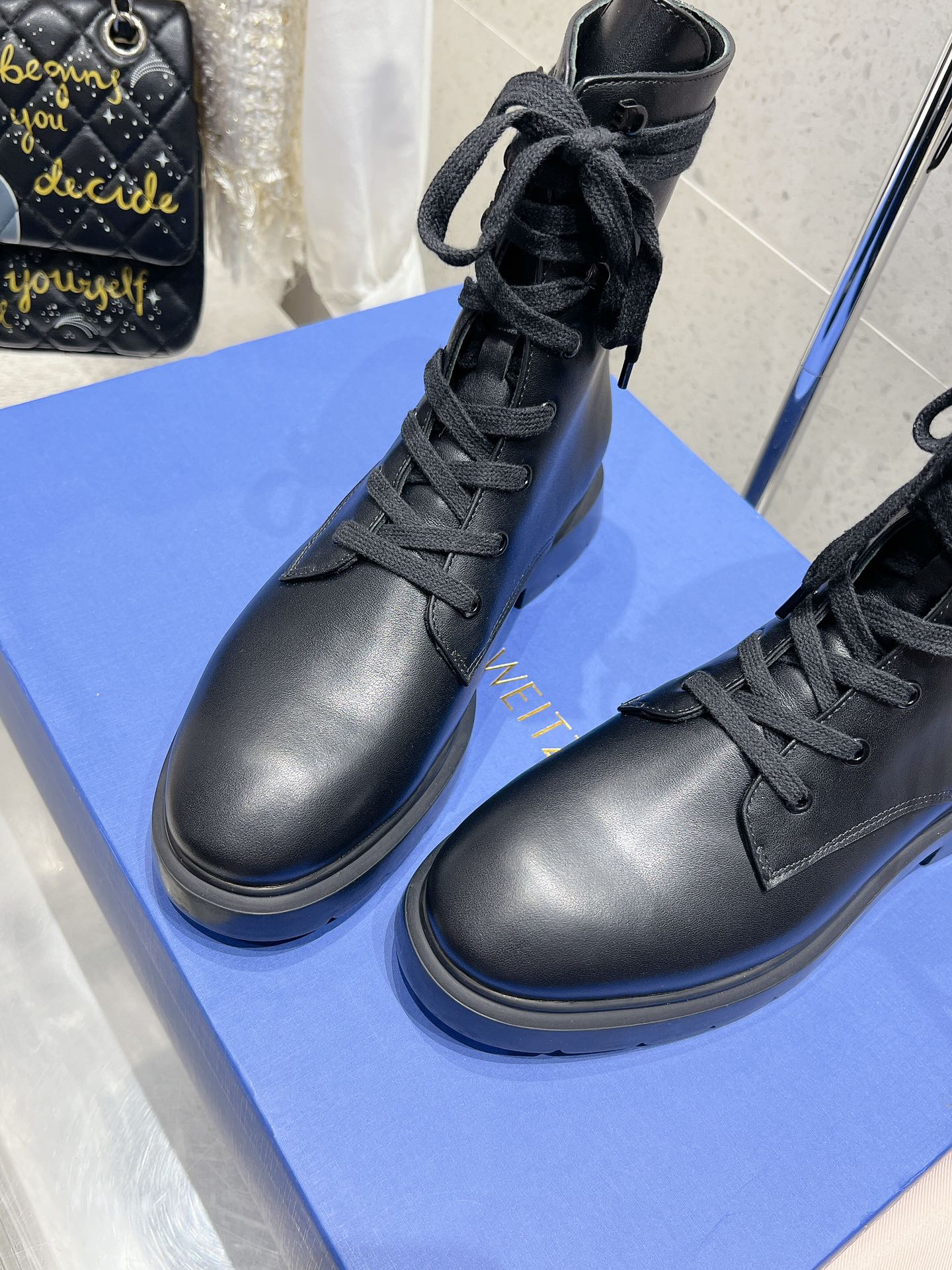 SW Mckenzee Boot Black Leather 554363