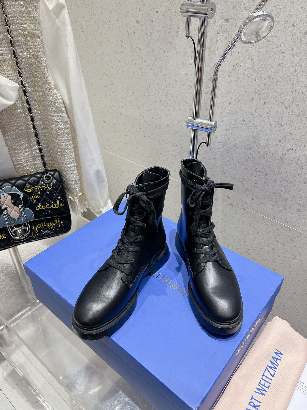 SW Mckenzee Boot Black Leather 554363