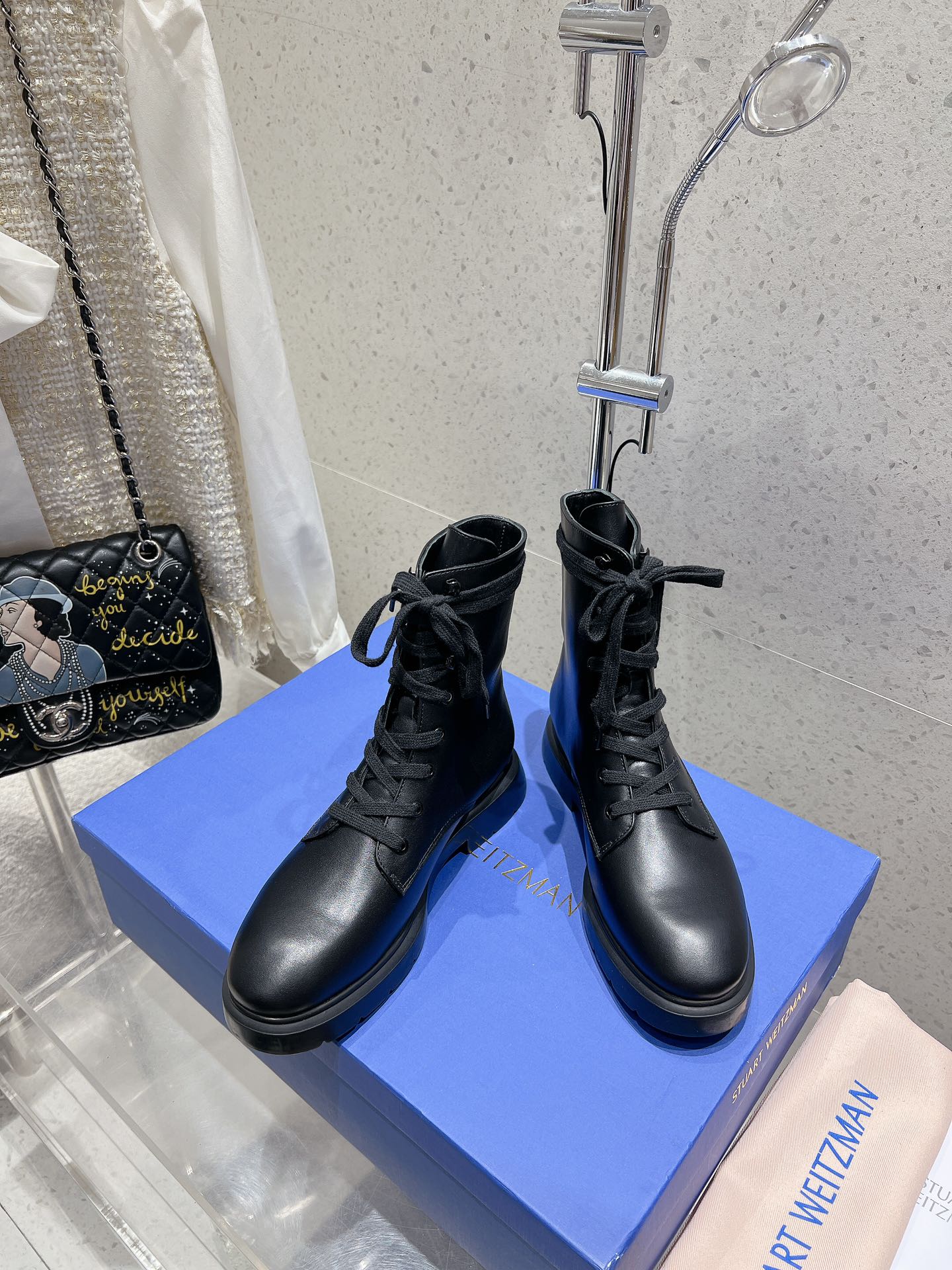 SW Mckenzee Boot Black Leather 554363