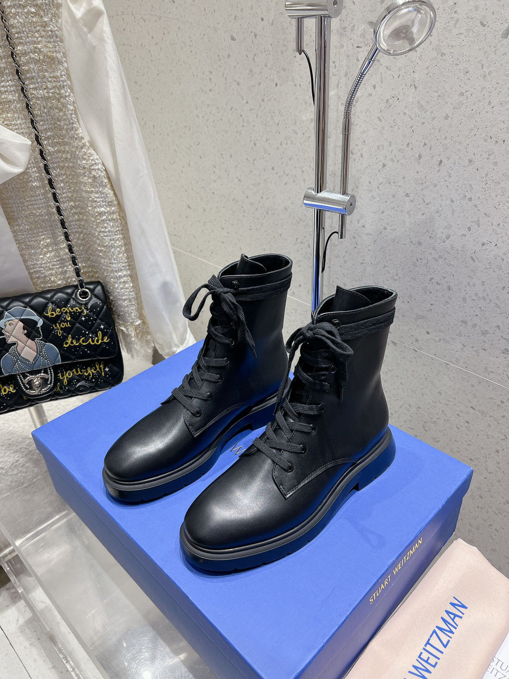 SW Mckenzee Boot Black Leather 554363