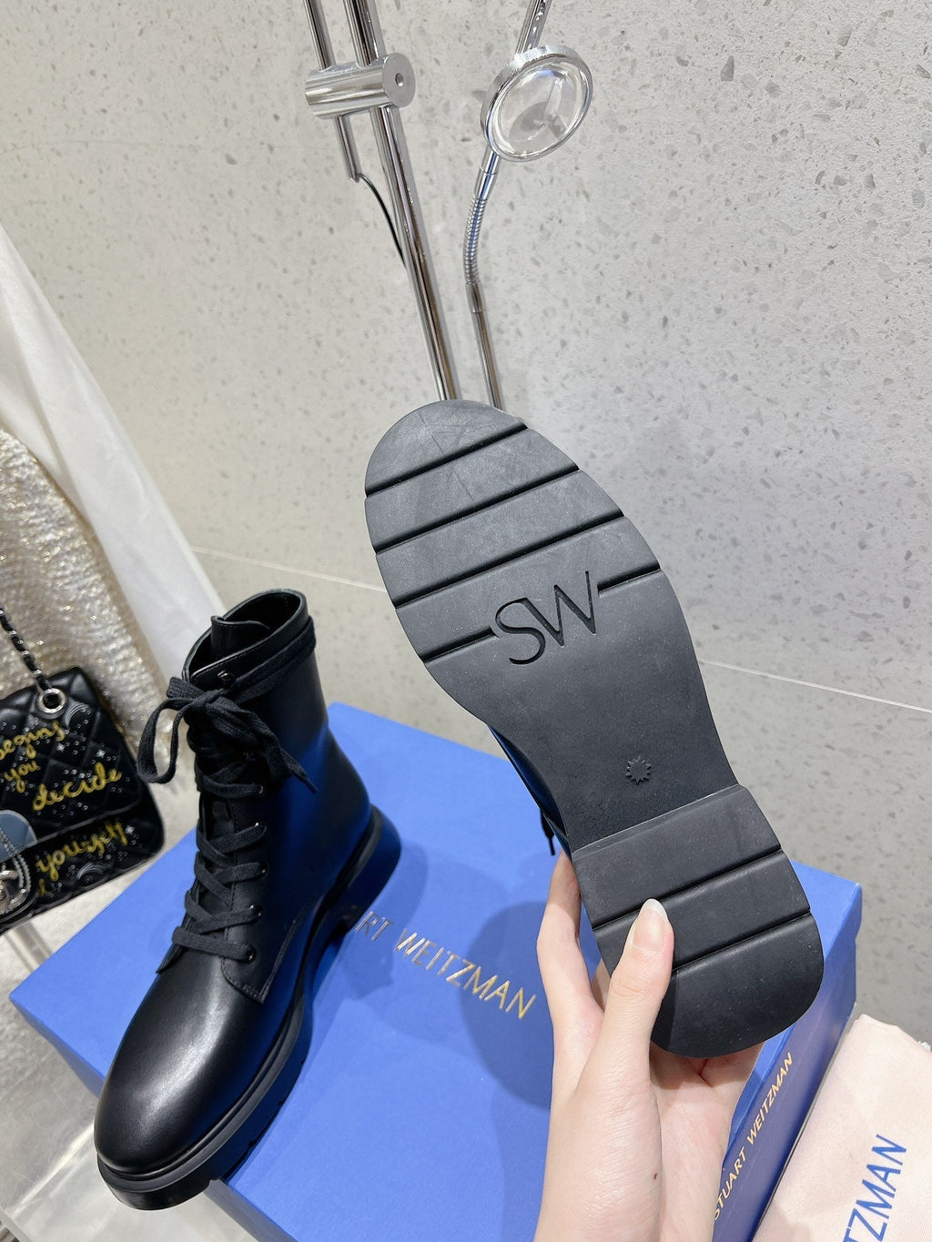 SW Mckenzee Boot Black Leather 554363