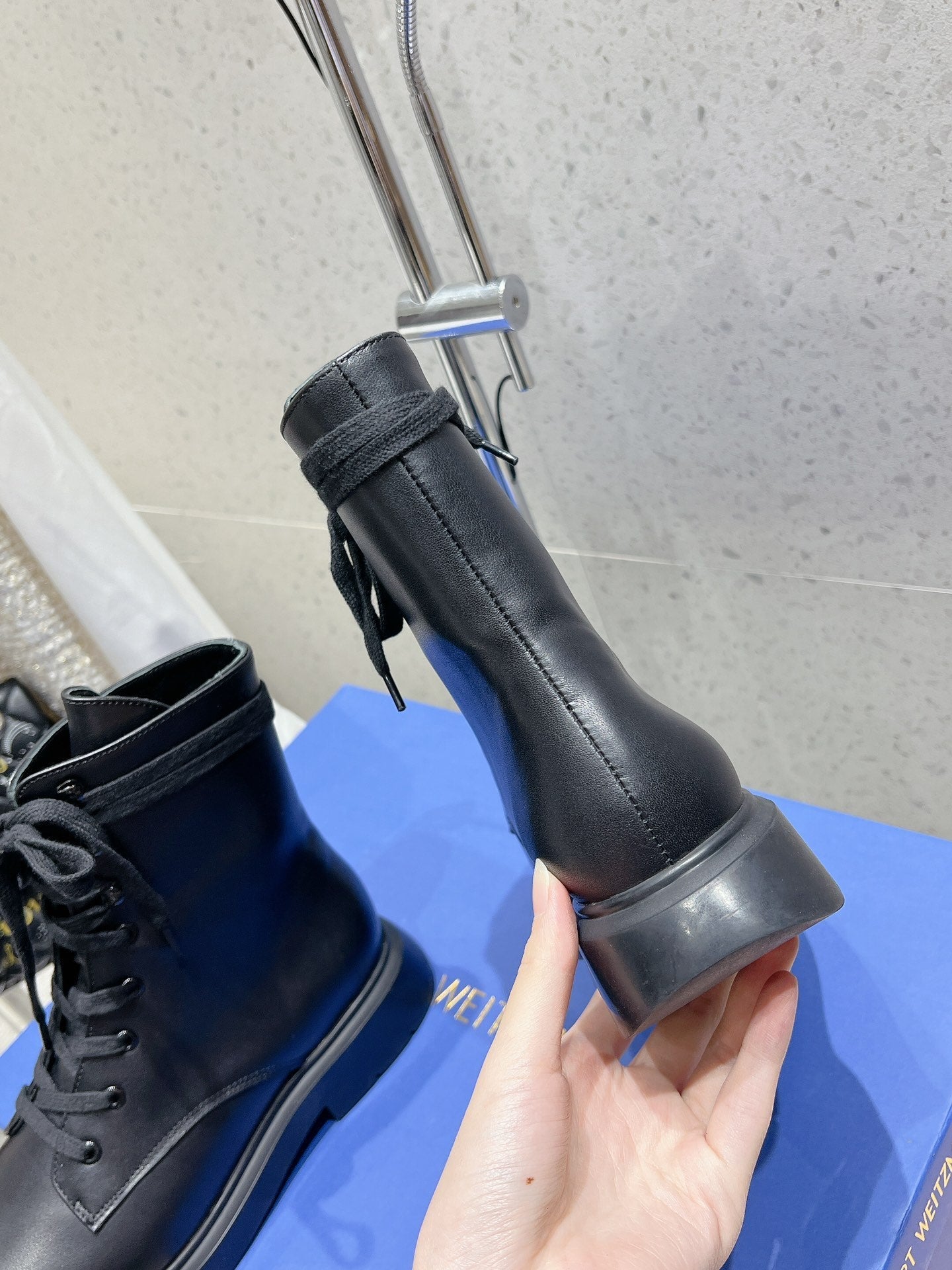 SW Mckenzee Boot Black Leather 554363