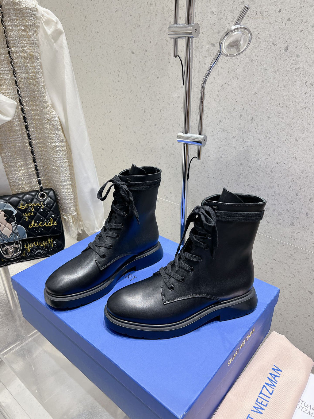 SW Mckenzee Boot Black Leather 554363