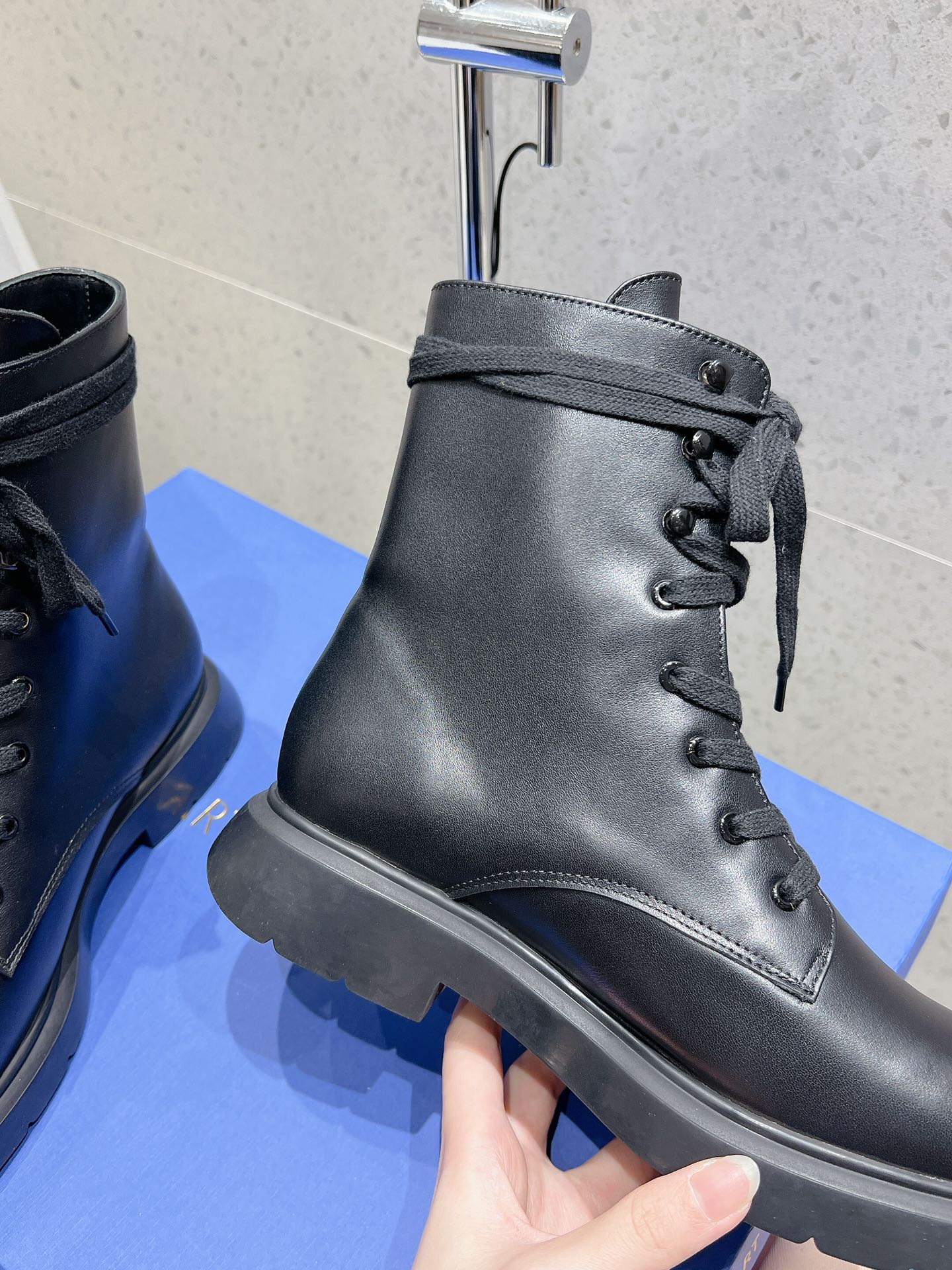 SW Mckenzee Boot Black Leather 554363