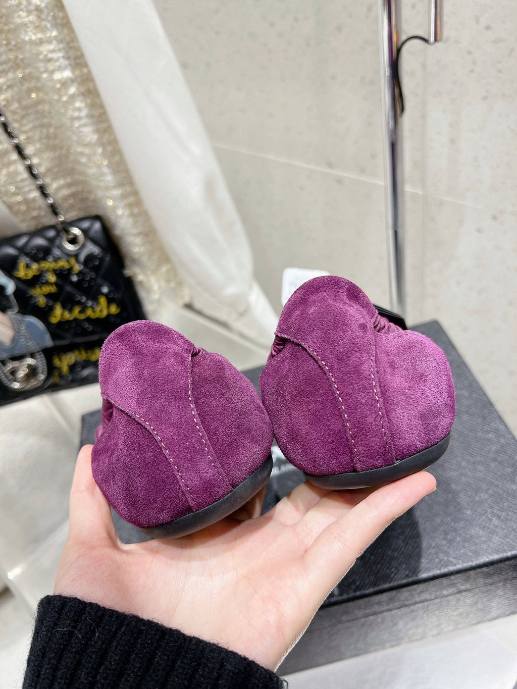 Pra 2025 Collapse Sneaker Purple Black Re-Nylon Suede 554281