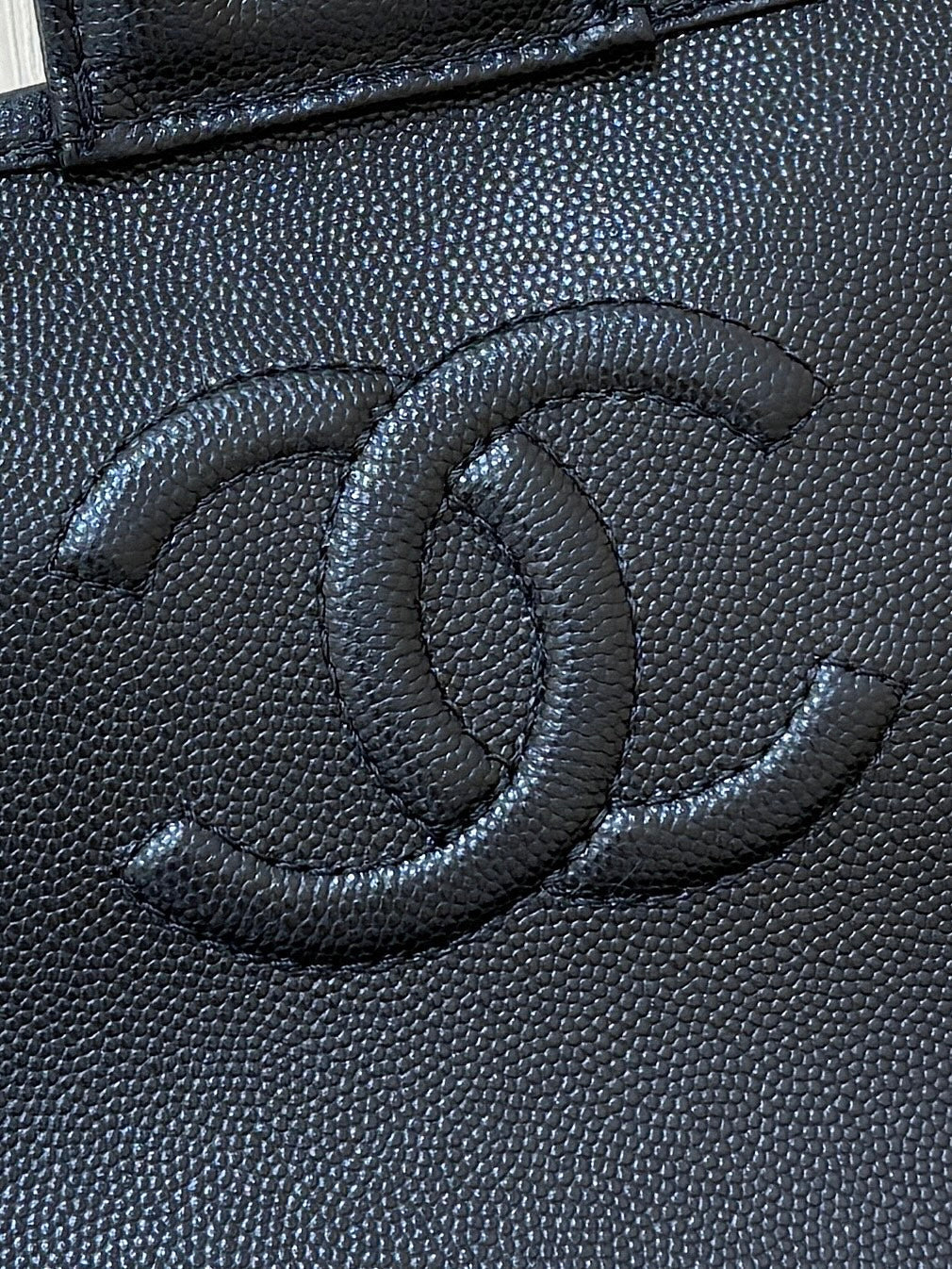 Chanel 2025 Four-Leaf Clover Backpack Black Gold Caviar Leather 342116
