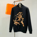 HERMES 25S LONG-SLEEVE CREW NECK SWEATER 316