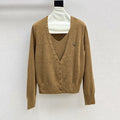 HERMES 25S V-NECK SWEATER 246