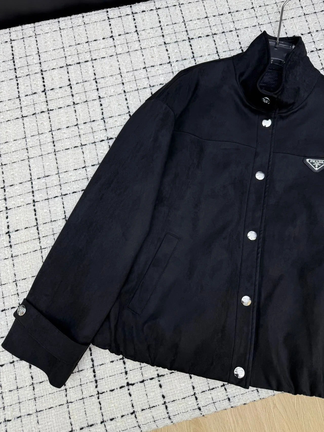 PRADA 25S STAND-COLLAR JACKET 369