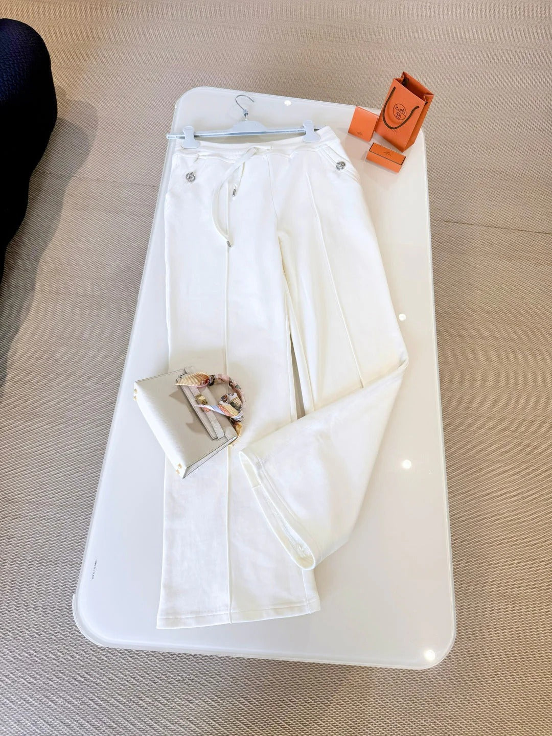 HERMES 25S WIDE-LEG PANTS 264