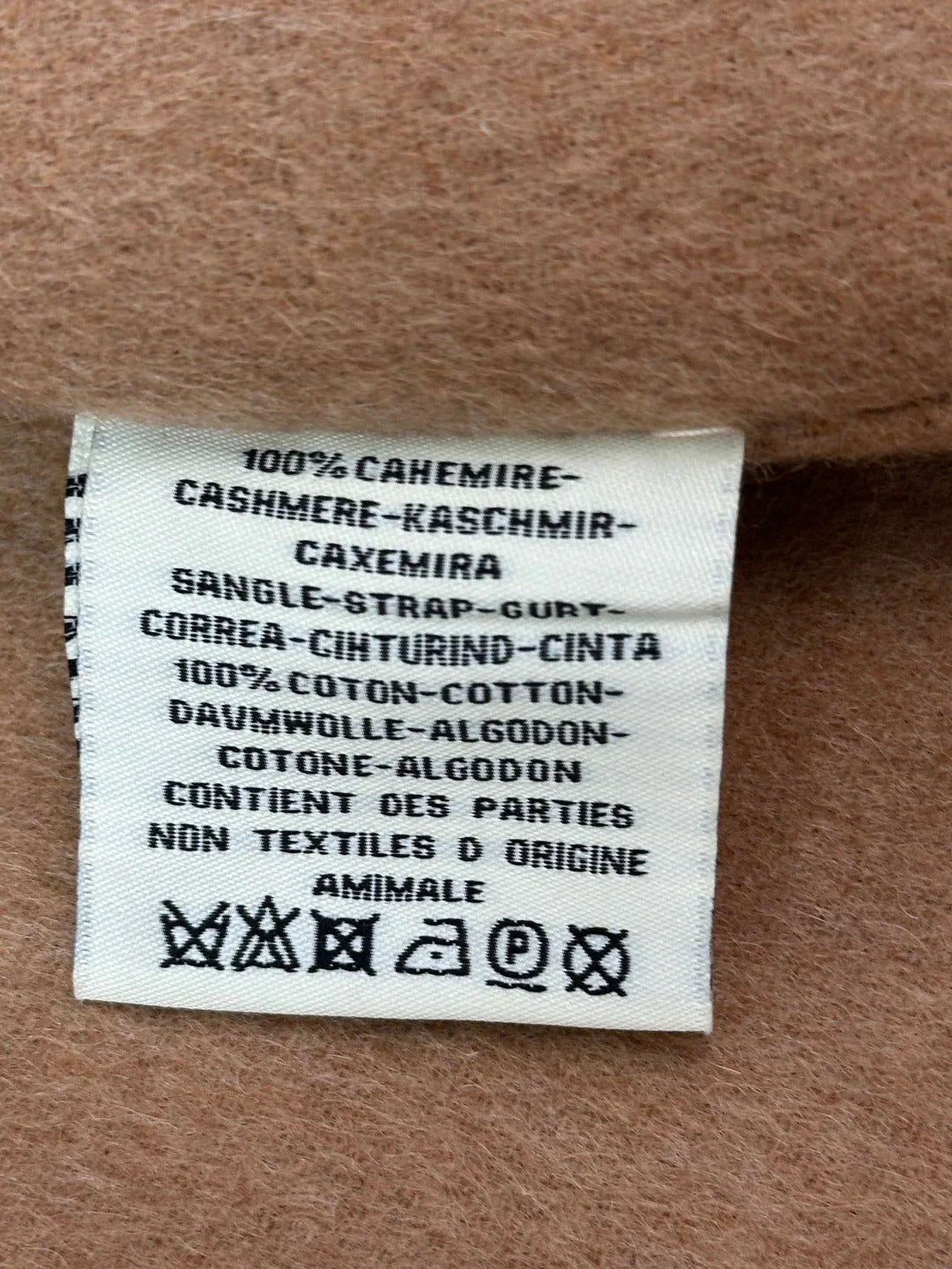 HERMES 25S LUXURY CASHMERE COAT 218