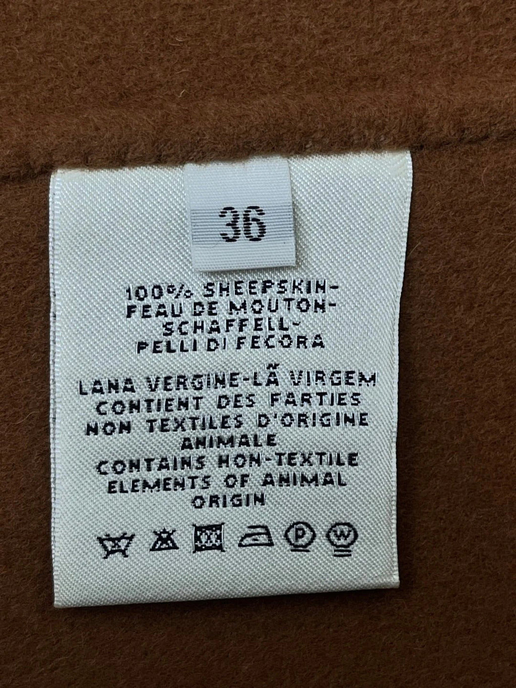 HERMES 25S SHORT PIG-NOSE COAT 202