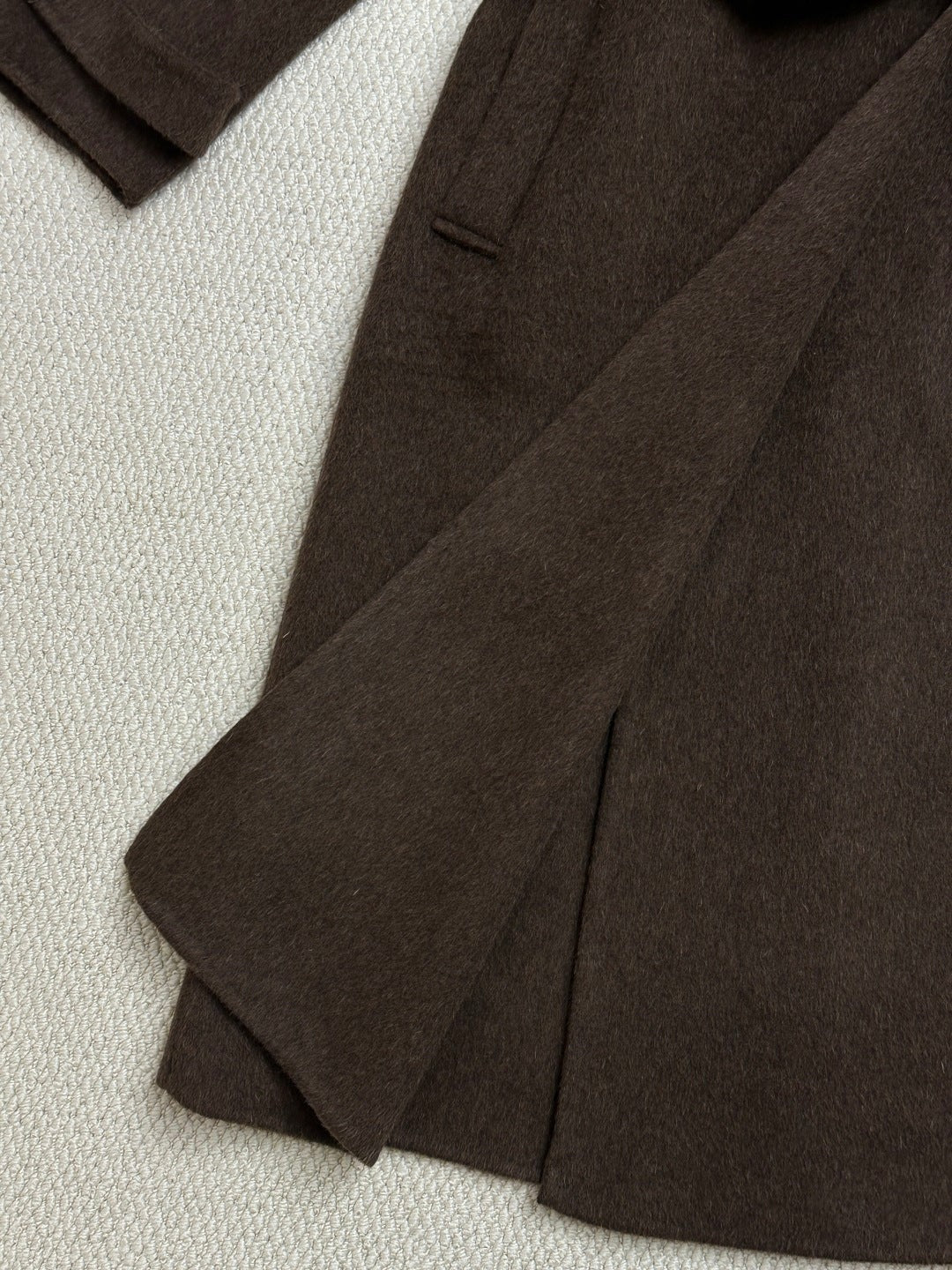 MAX MARA 25S TURTLENECK CASHMERE COAT 130