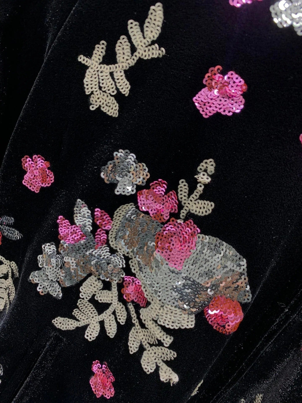 YSL 25S VELVET SEQUIN JACKET STYLE 191