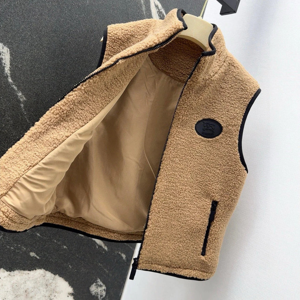 BURBERRY 25S SHEARLING VEST 266
