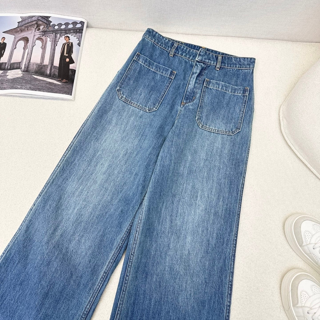 DIOR 25S WIDE-LEG JEANS 496