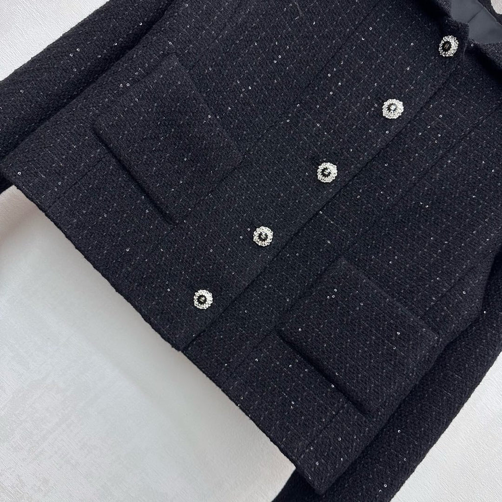 CHANEL 25S WOOL COAT 308