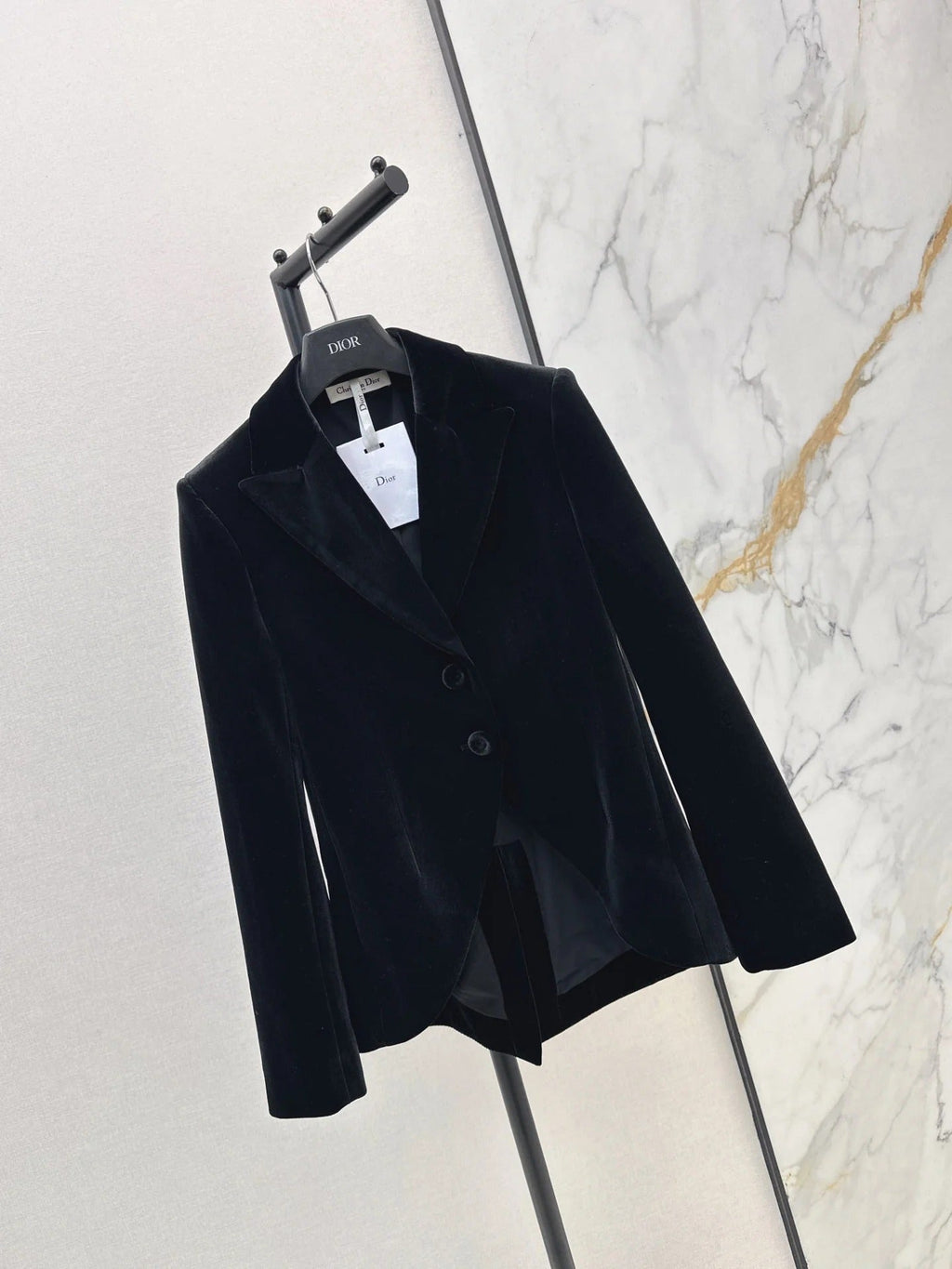 DIOR 25S VELVET BLAZER 523