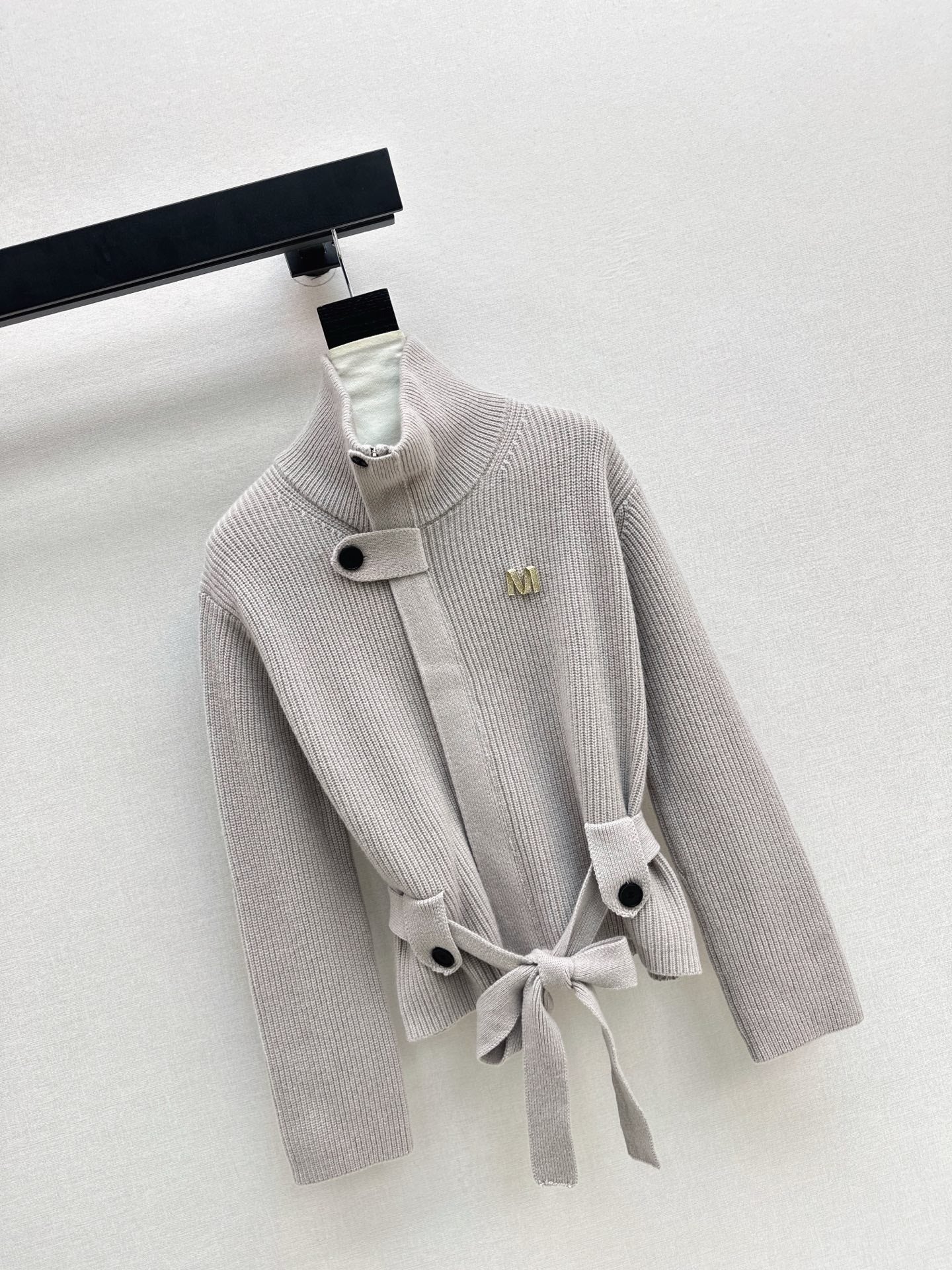 MAX MARA 25S STAND COLLAR CARDIGAN COAT 035