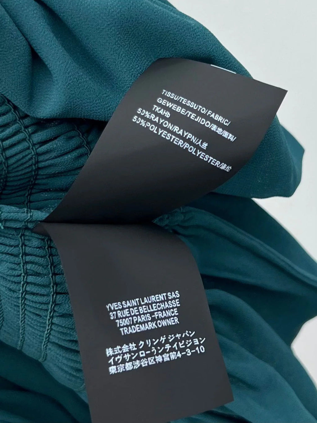 YSL 25S PLEATED DRESS STYLE 146