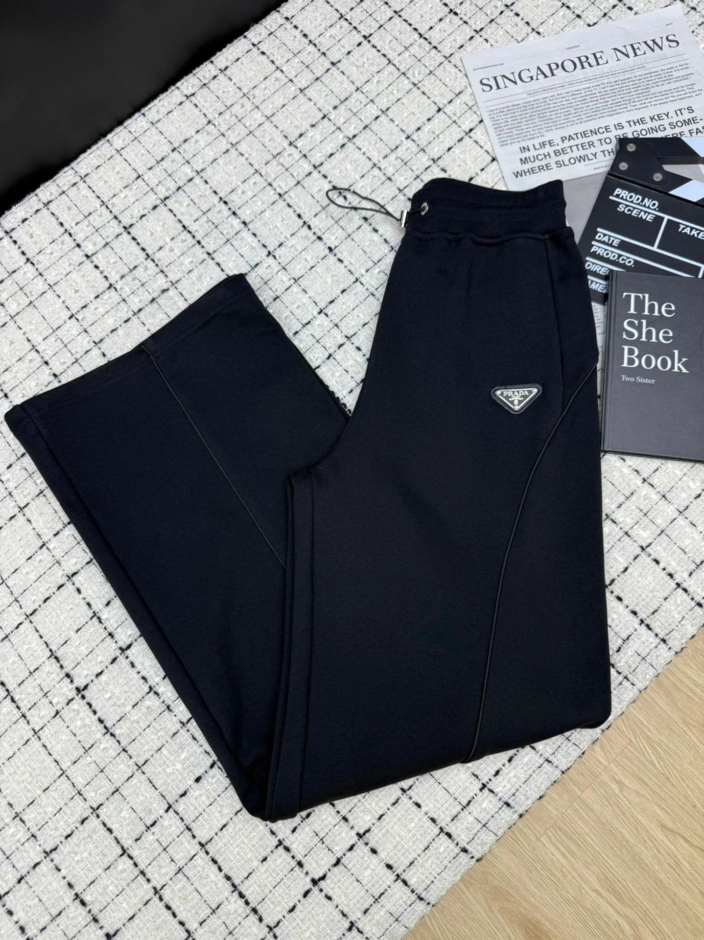 PRADA 25S STRAIGHT-LEG TROUSERS 328