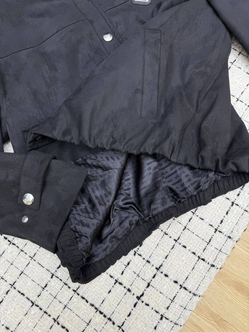 PRADA 25S STAND-COLLAR JACKET 369