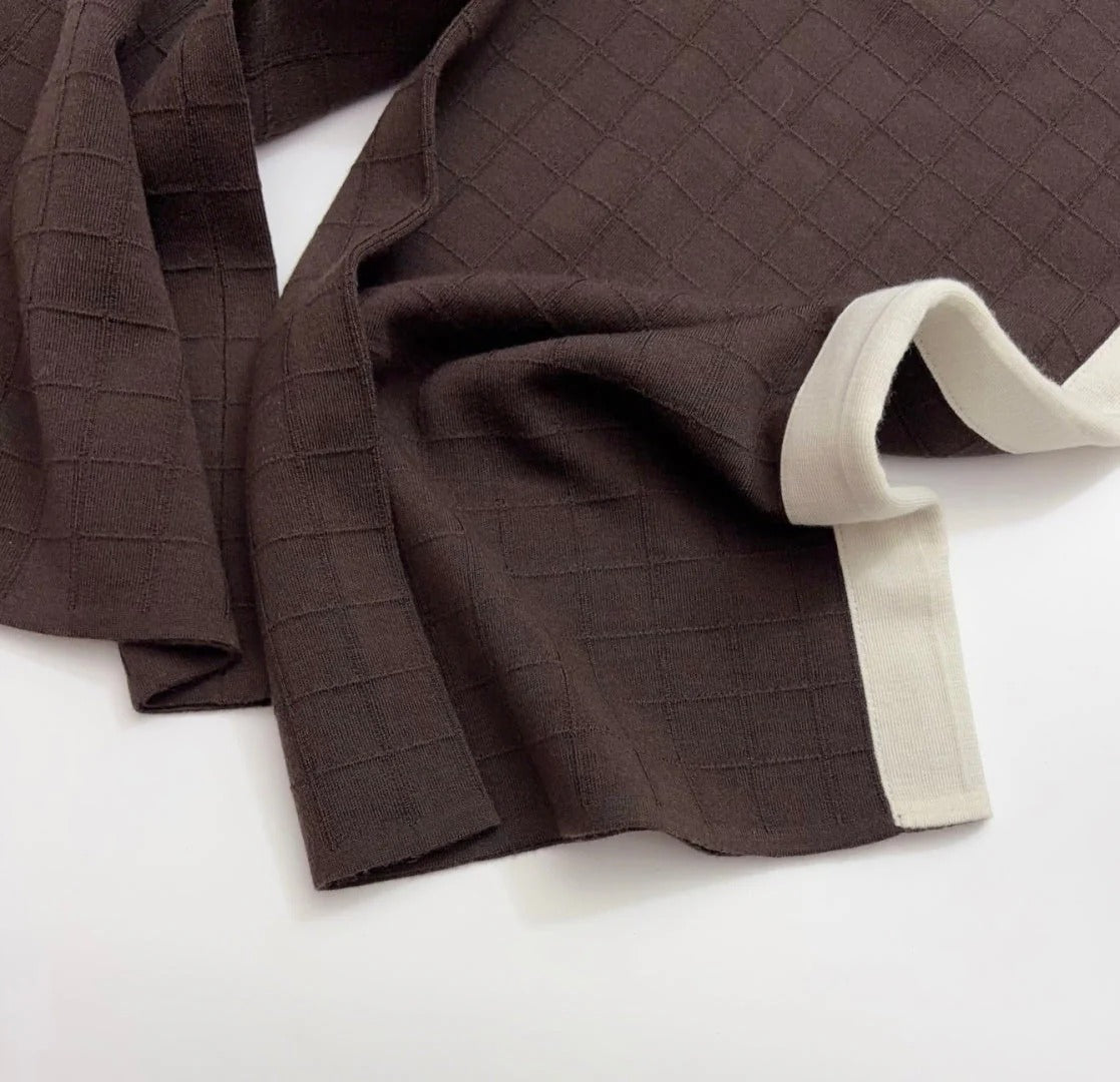 HERMES 25S STRAIGHT-LEG KNIT PANTS 194