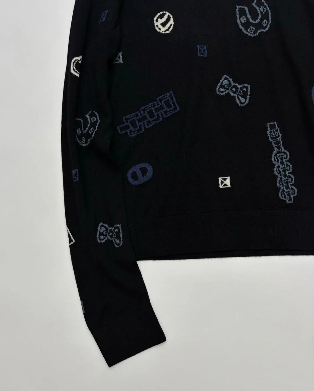 HERMES 25S WOOL-LINED SWEATER 185