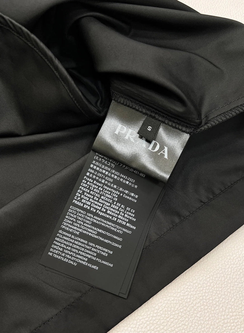 PRADA 25S LONG COAT 307