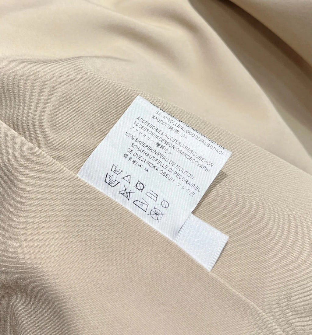 HERMES 25S SHEEPSKIN COAT 236