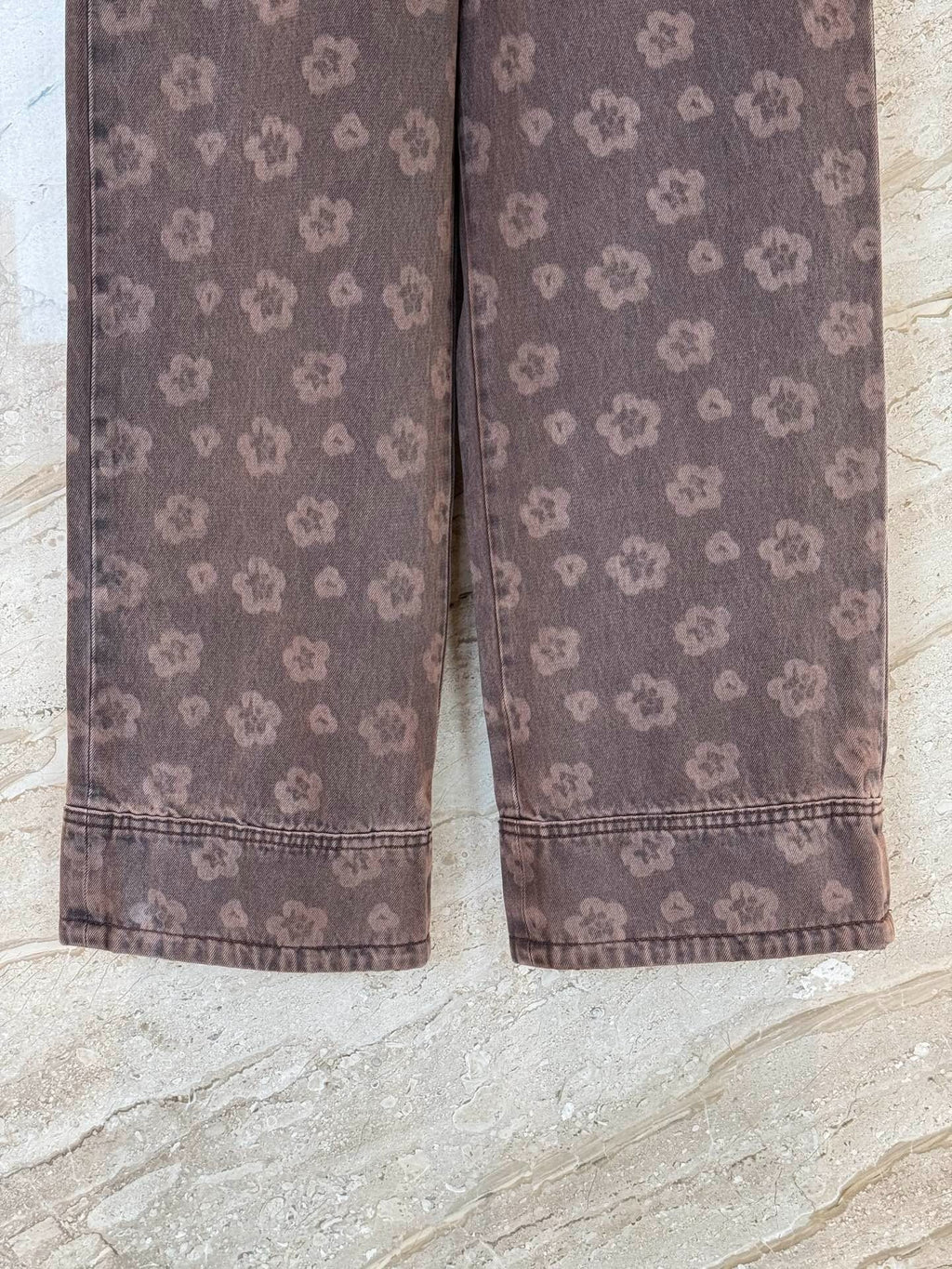 CHANEL 25S RETRO FLORAL JEANS 316