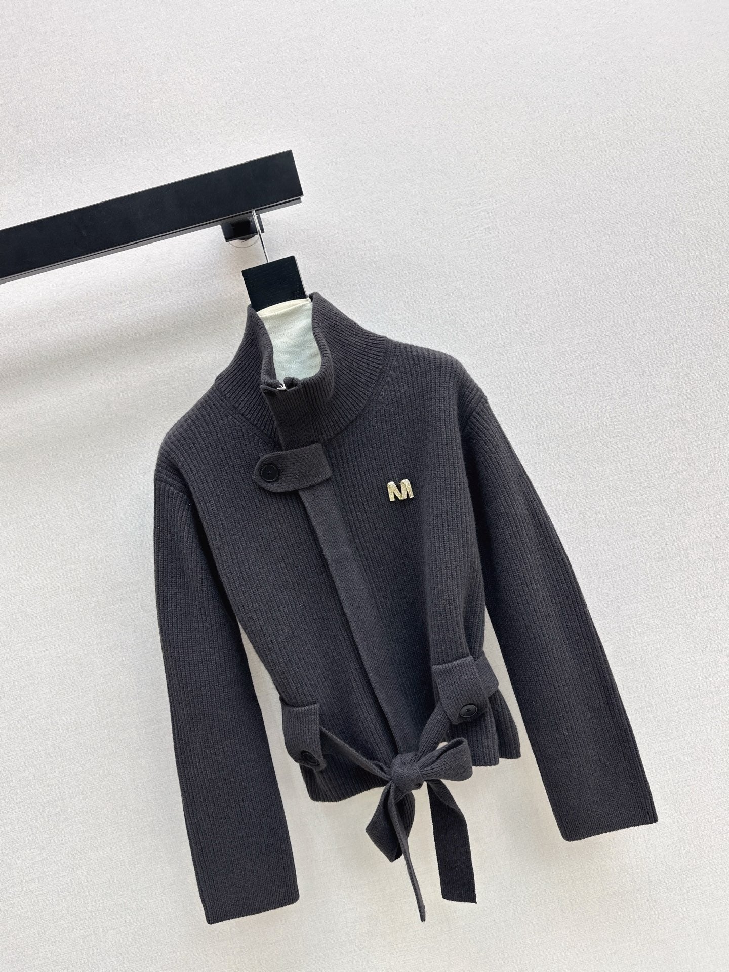 MAX MARA 25S STAND COLLAR CARDIGAN COAT 036