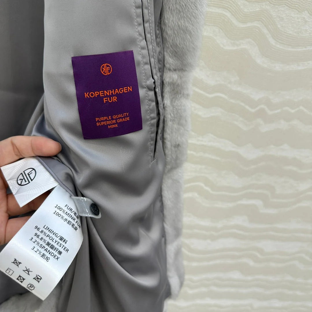 DIOR 25S SLEEVELESS MINK VEST 582