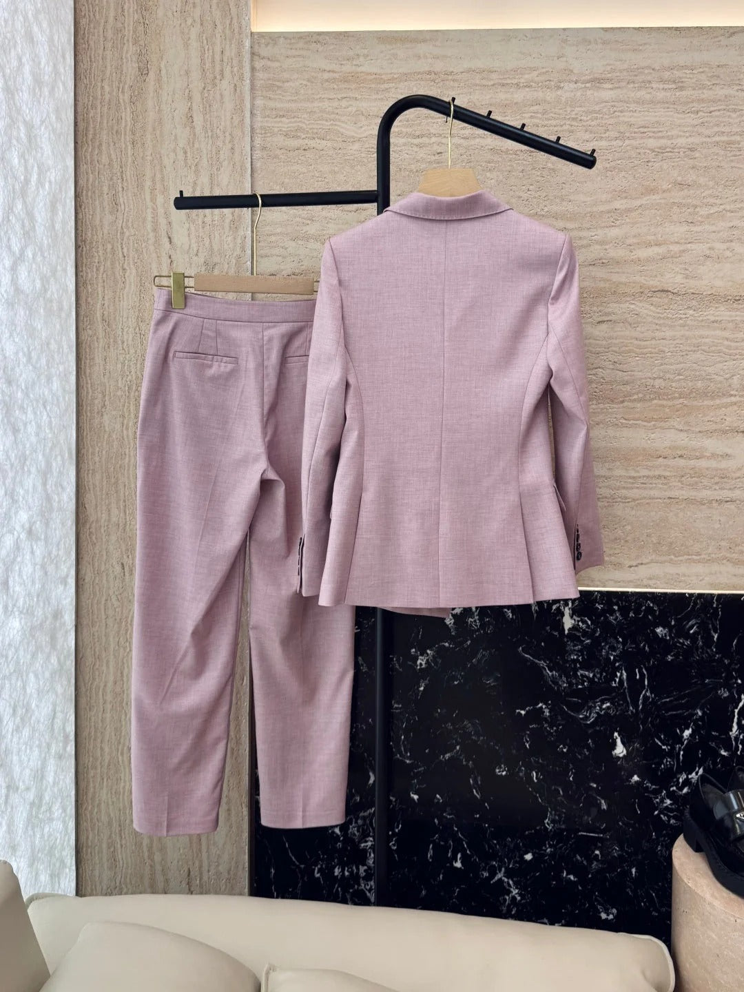 MAX MARA 25S SET VEST BLAZER 011