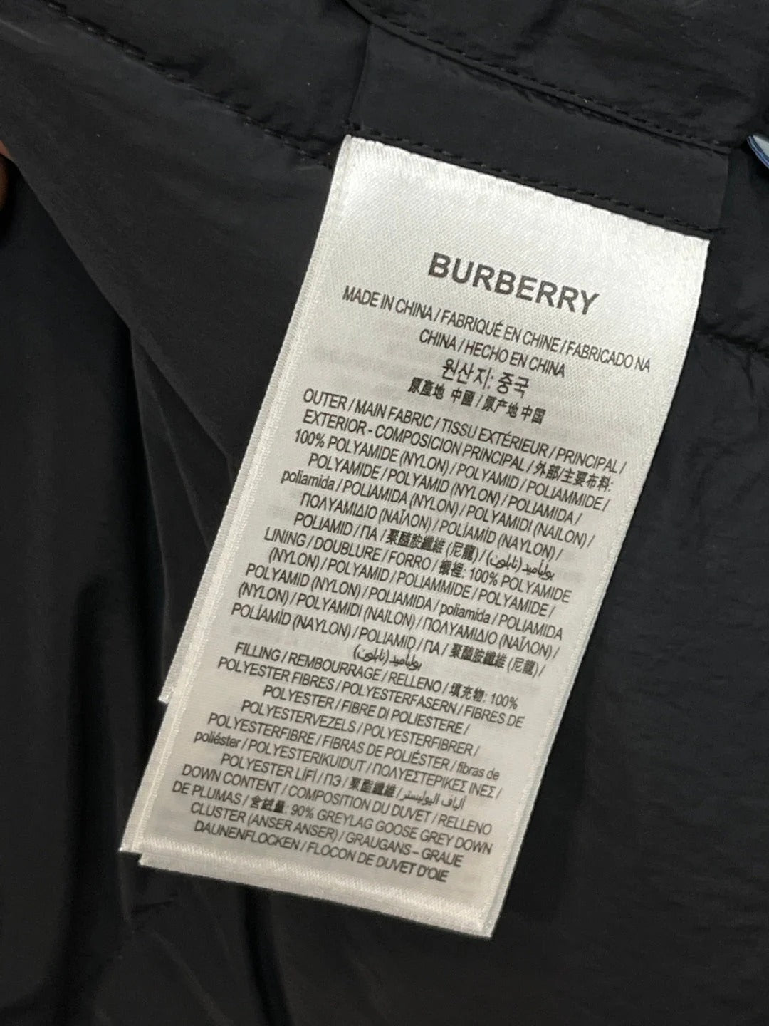 BURBERRY 25S REVERSIBLE DOWN JACKET 256