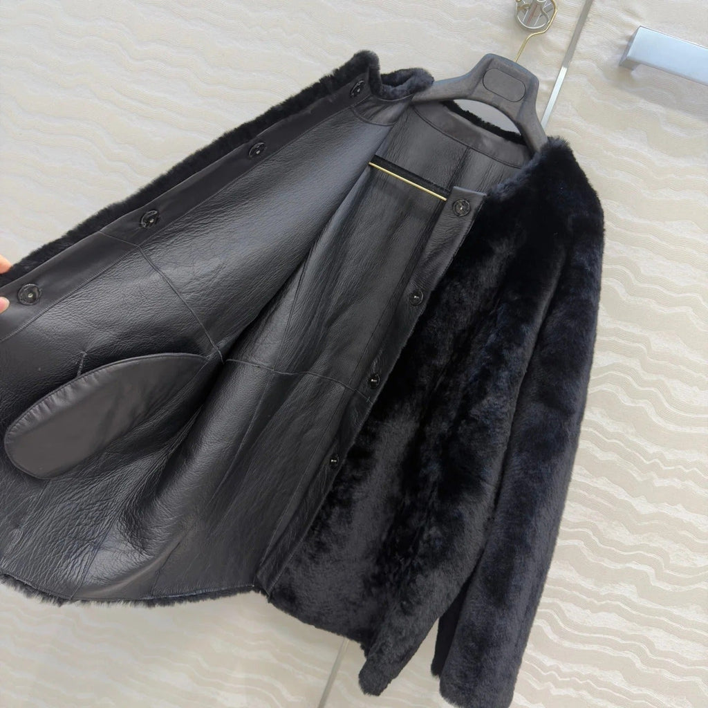 MAX MARA 25S SHEEPSKIN COAT 004