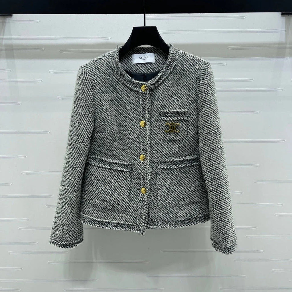 CELINE 25S TWEED JACKET 0033