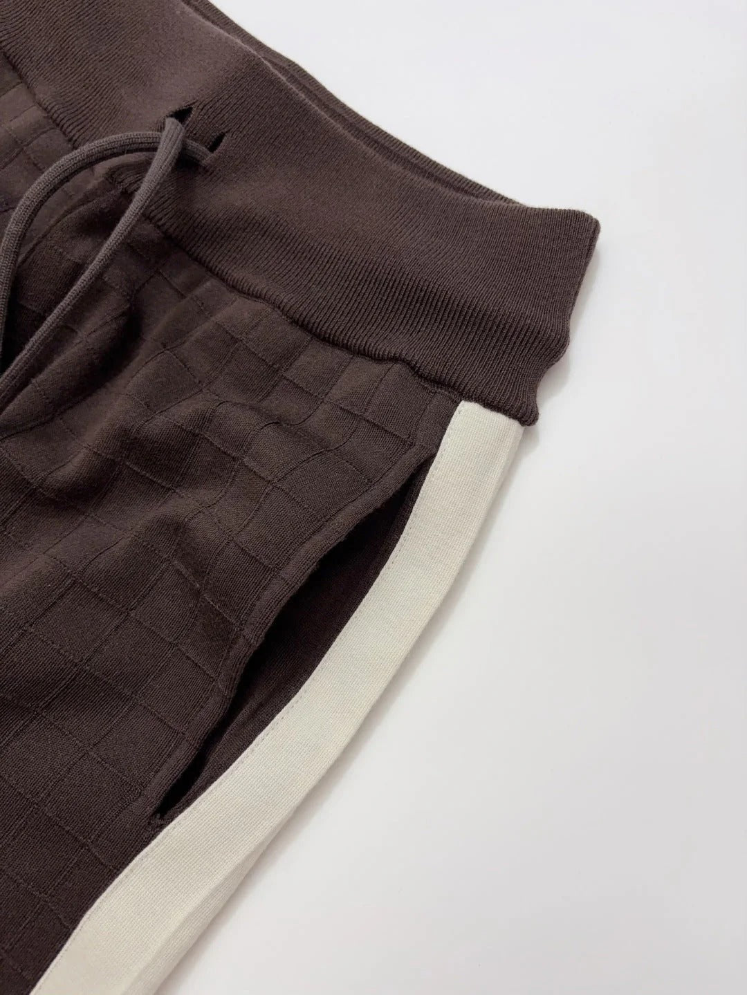 HERMES 25S STRAIGHT-LEG KNIT PANTS 194