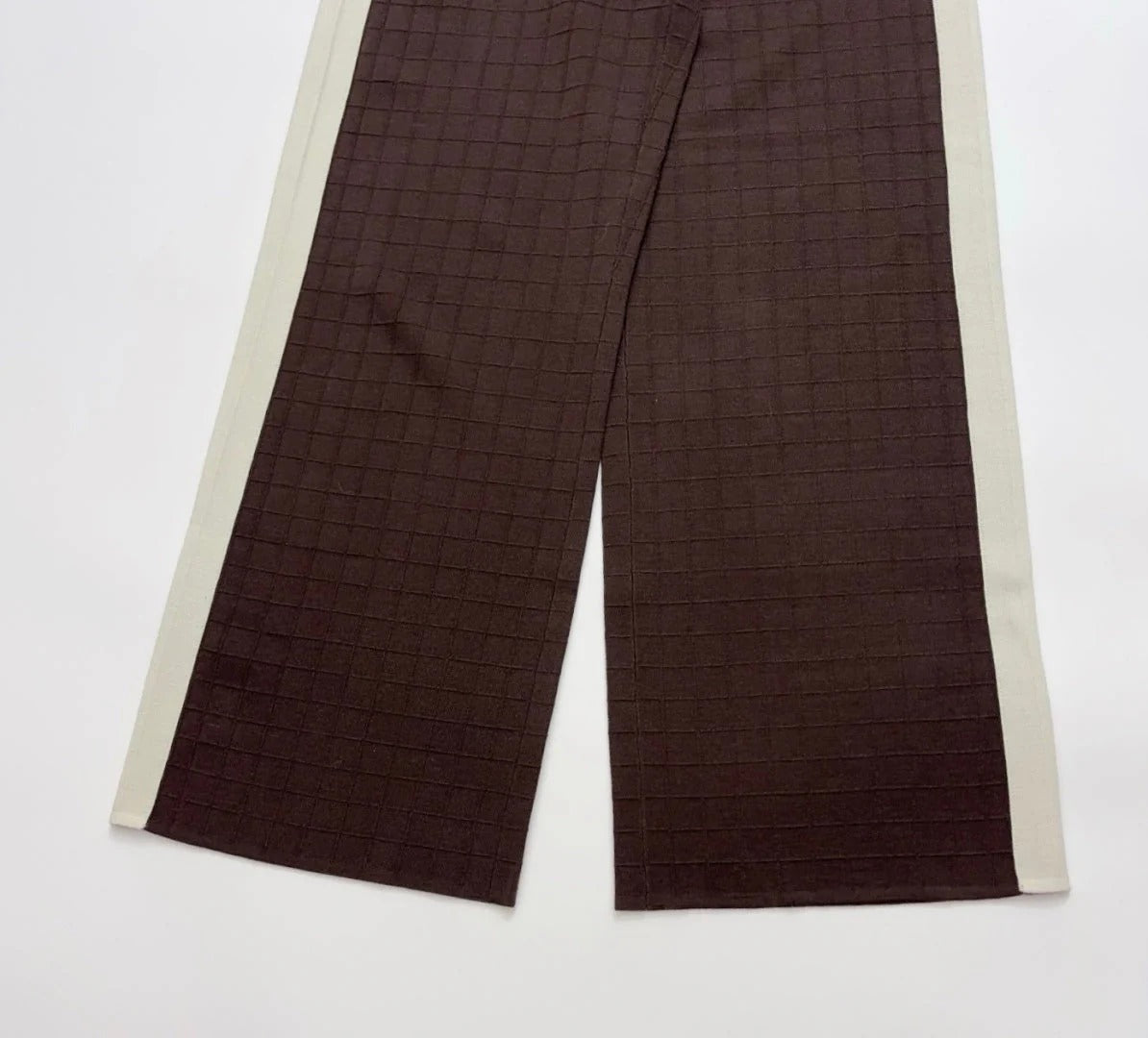 HERMES 25S STRAIGHT-LEG KNIT PANTS 194