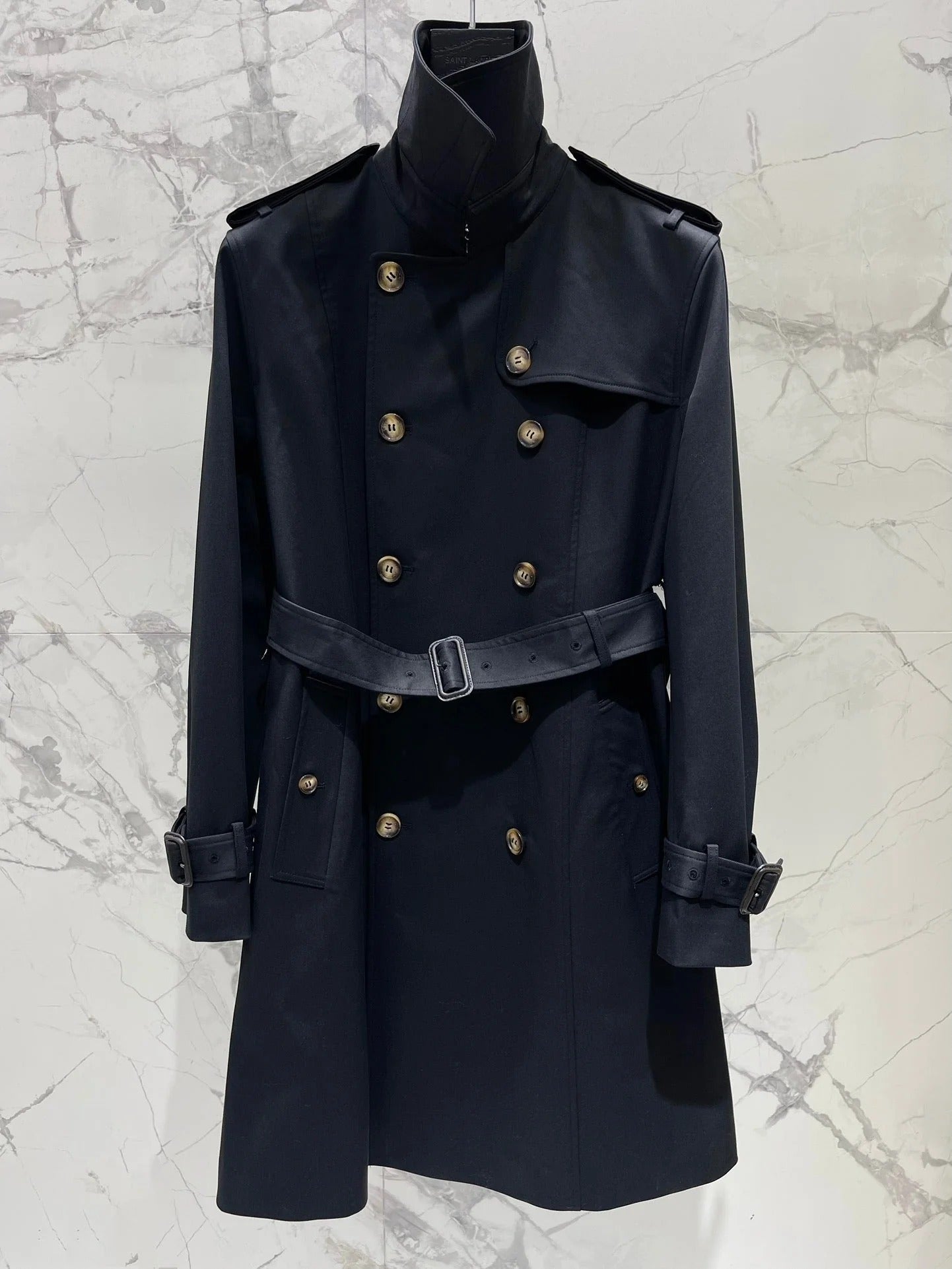 YSL 25S LONG TRENCH COAT STYLE 156