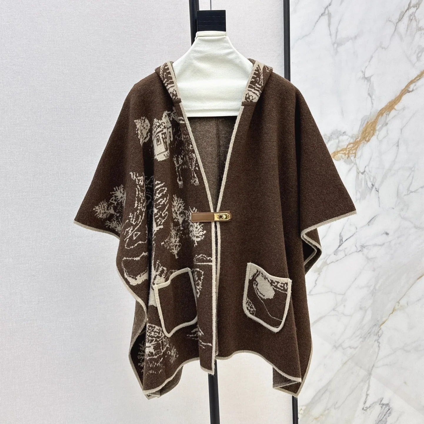 BURBERRY 25S PLAID KNIT JACKET 0044