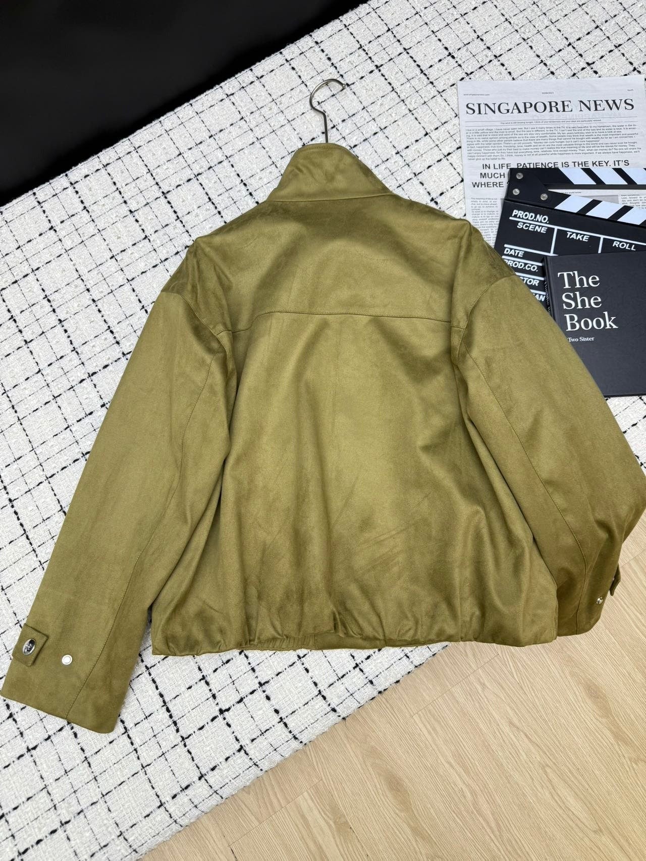 PRADA 25S STAND-COLLAR JACKET 370