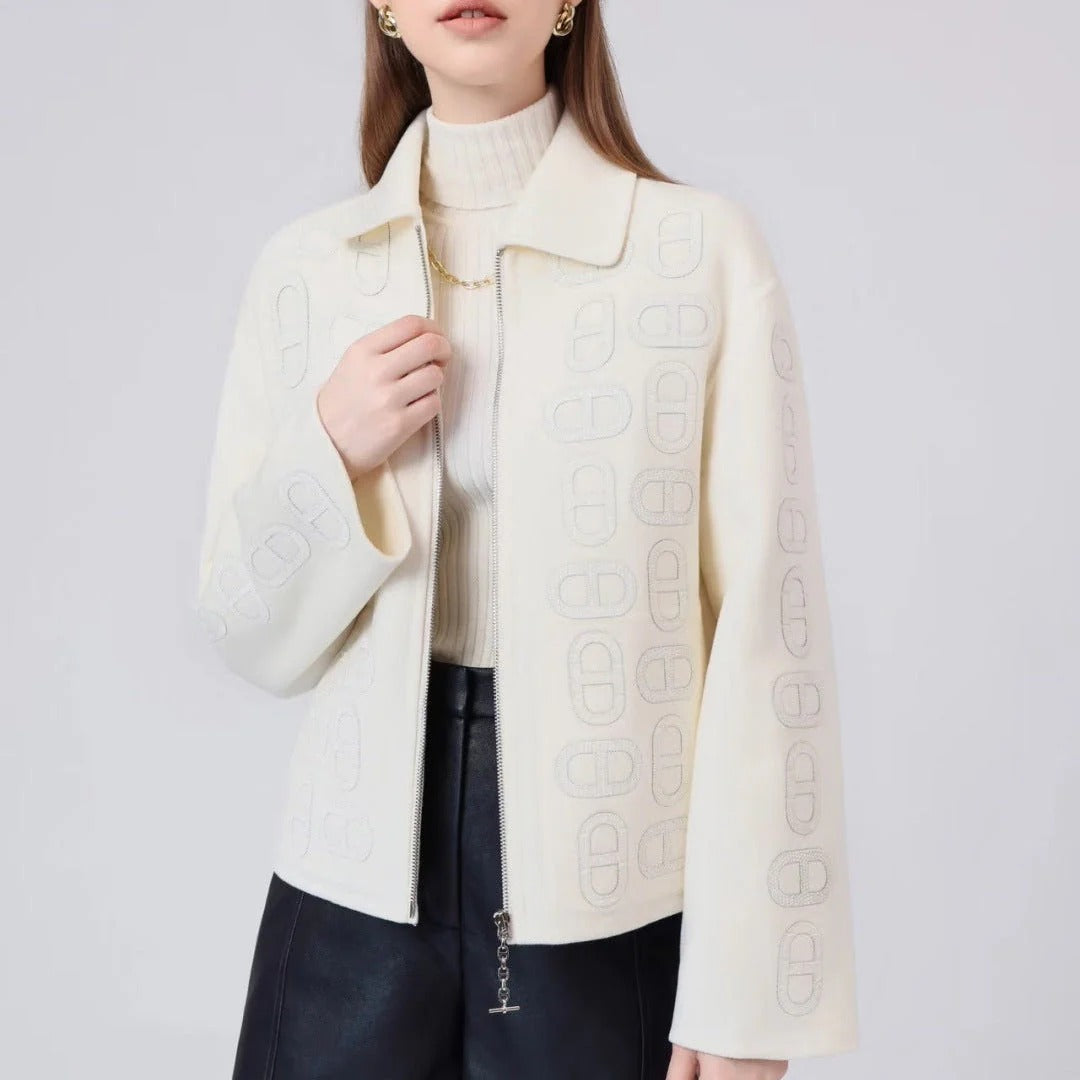 HERMES 25S SHORT PIG-NOSE COAT 203