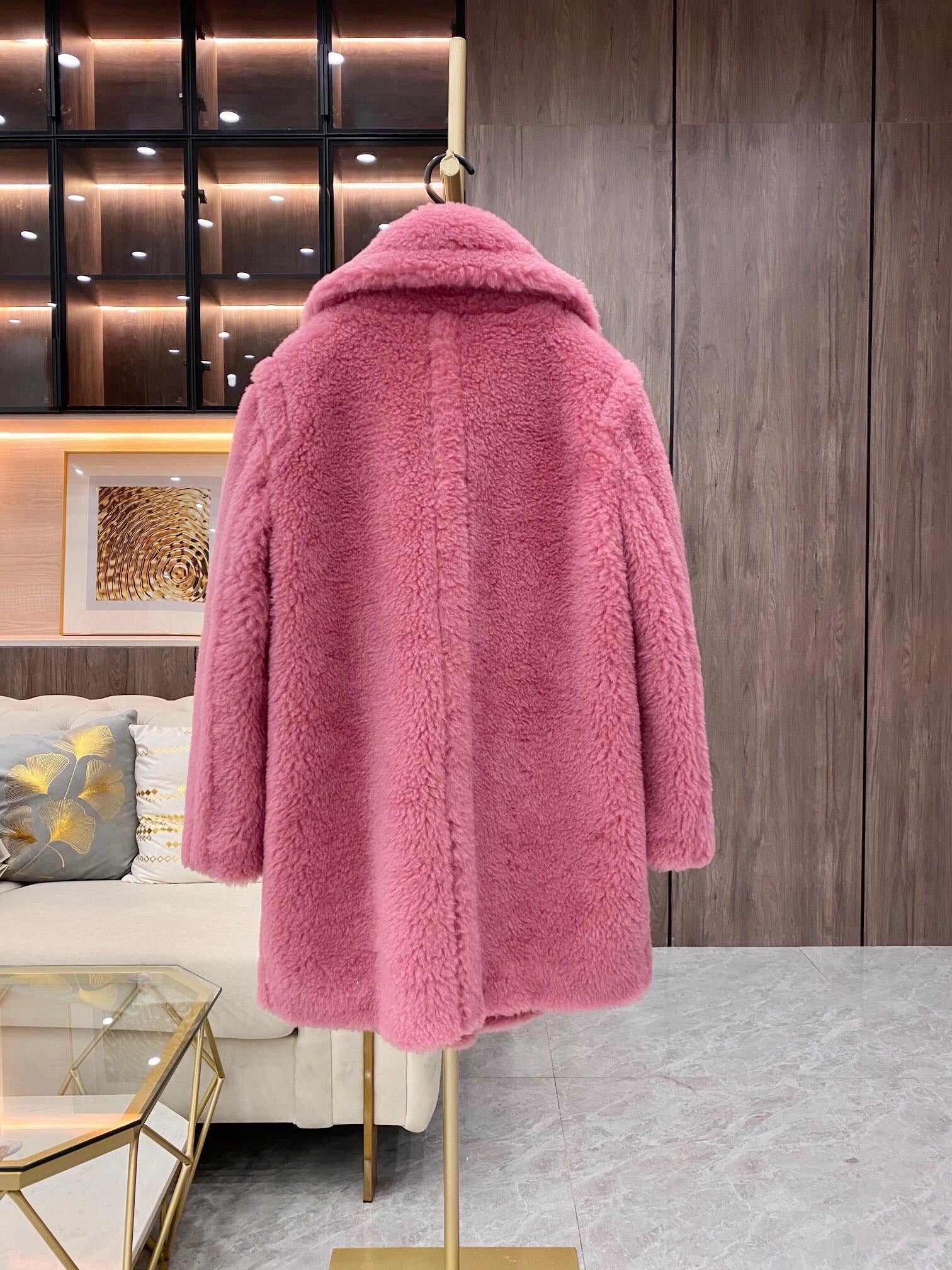 MAX MARA 25S TEDDY SHORT JACKET 073